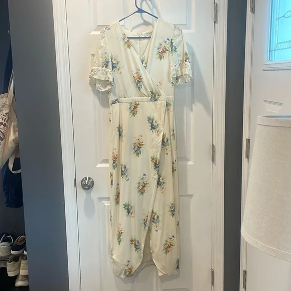 white dress with long sleeves self-portrait - White Lace Satin Long Sleeve Maxi Dress